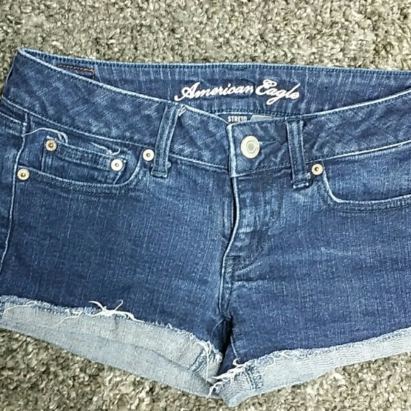 AMERICAN EAGLE JEAN SHORTS 6 - Picture 2 of 5